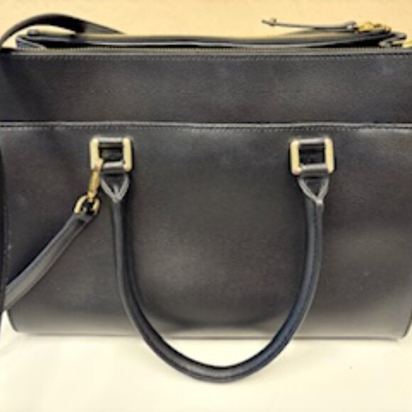Calvin Klein Classic Black Satchel - Picture 4 of 7